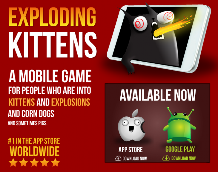 exploding kittens