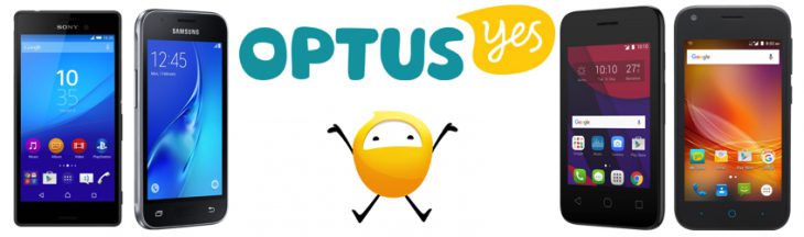 New Optus Pre-Paid devices May 2016
