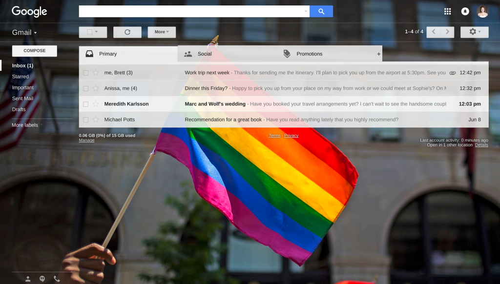 Pride theme in Gmail_2016