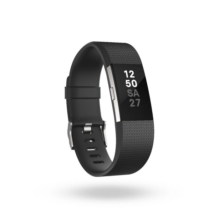 Fitbit Charge 2_Black_Clock_Stack