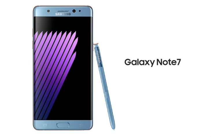 Galaxy Note 7 - Coral Blue