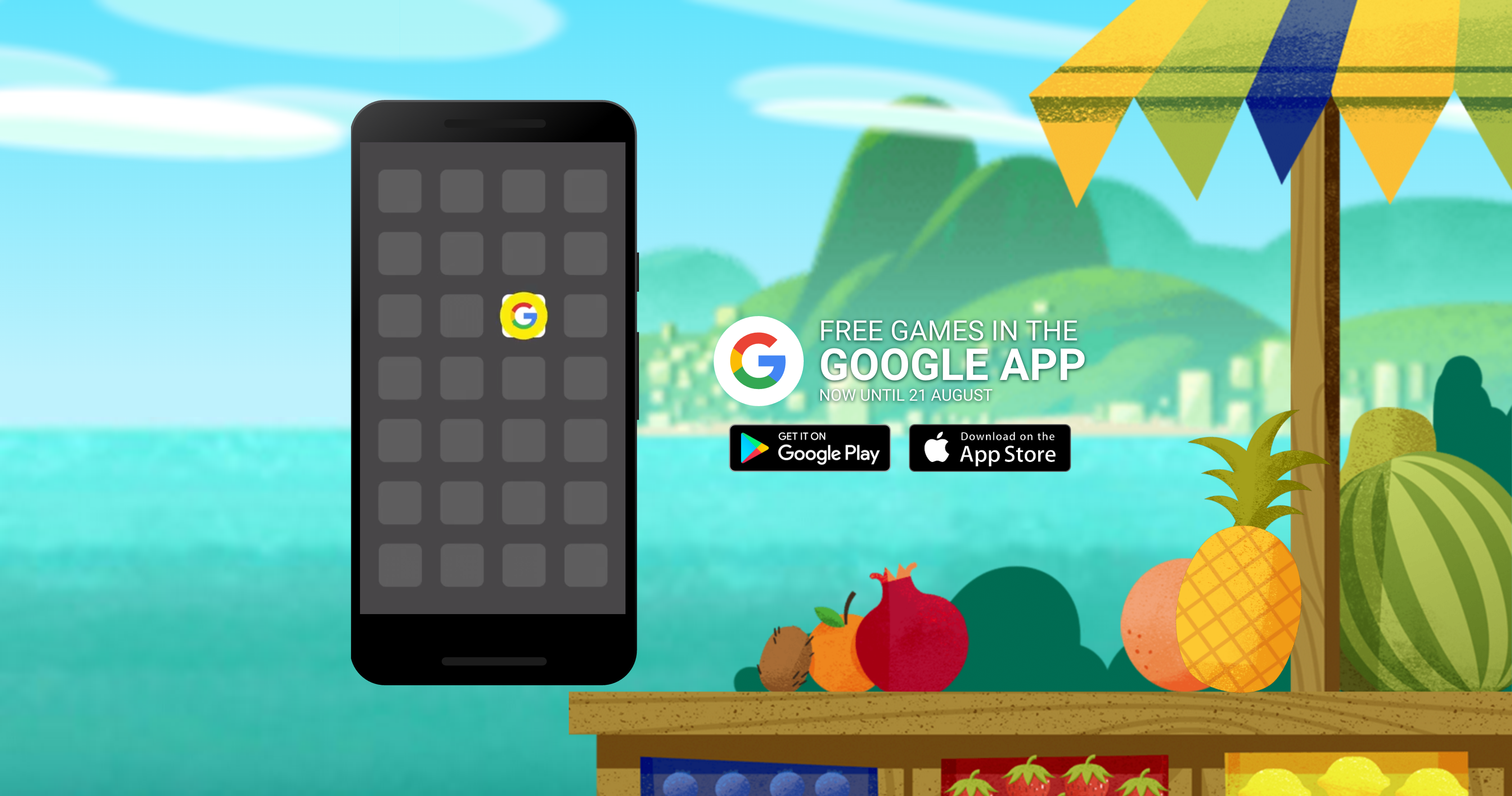 7 Doodle Fruit Games now available in the Google app - GSMArena blog