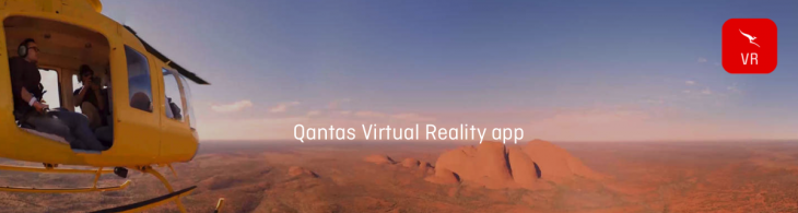 Qantas VR App Header Image