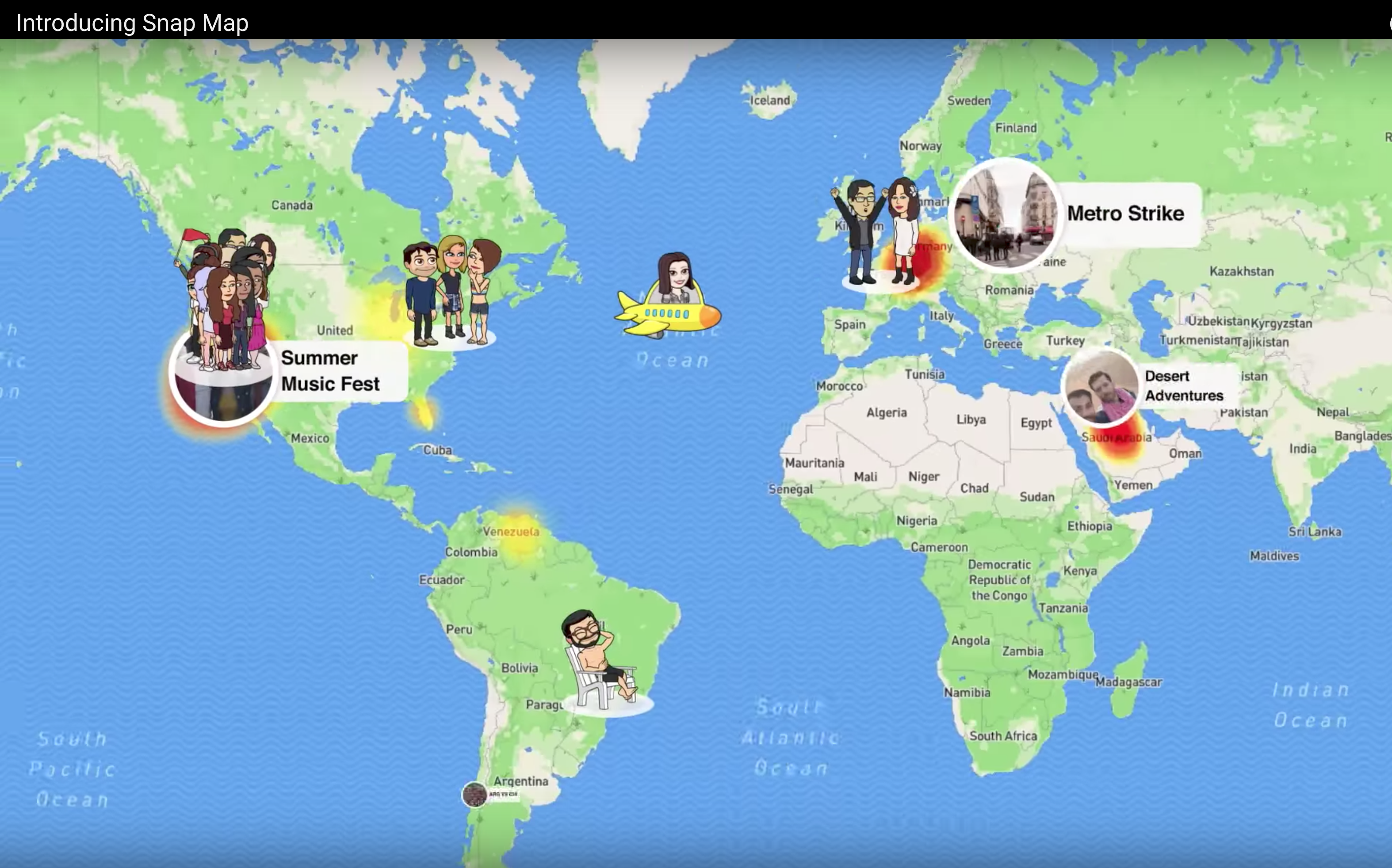 SnapChat adds location sharing feature 'Snap Map' - just be careful who