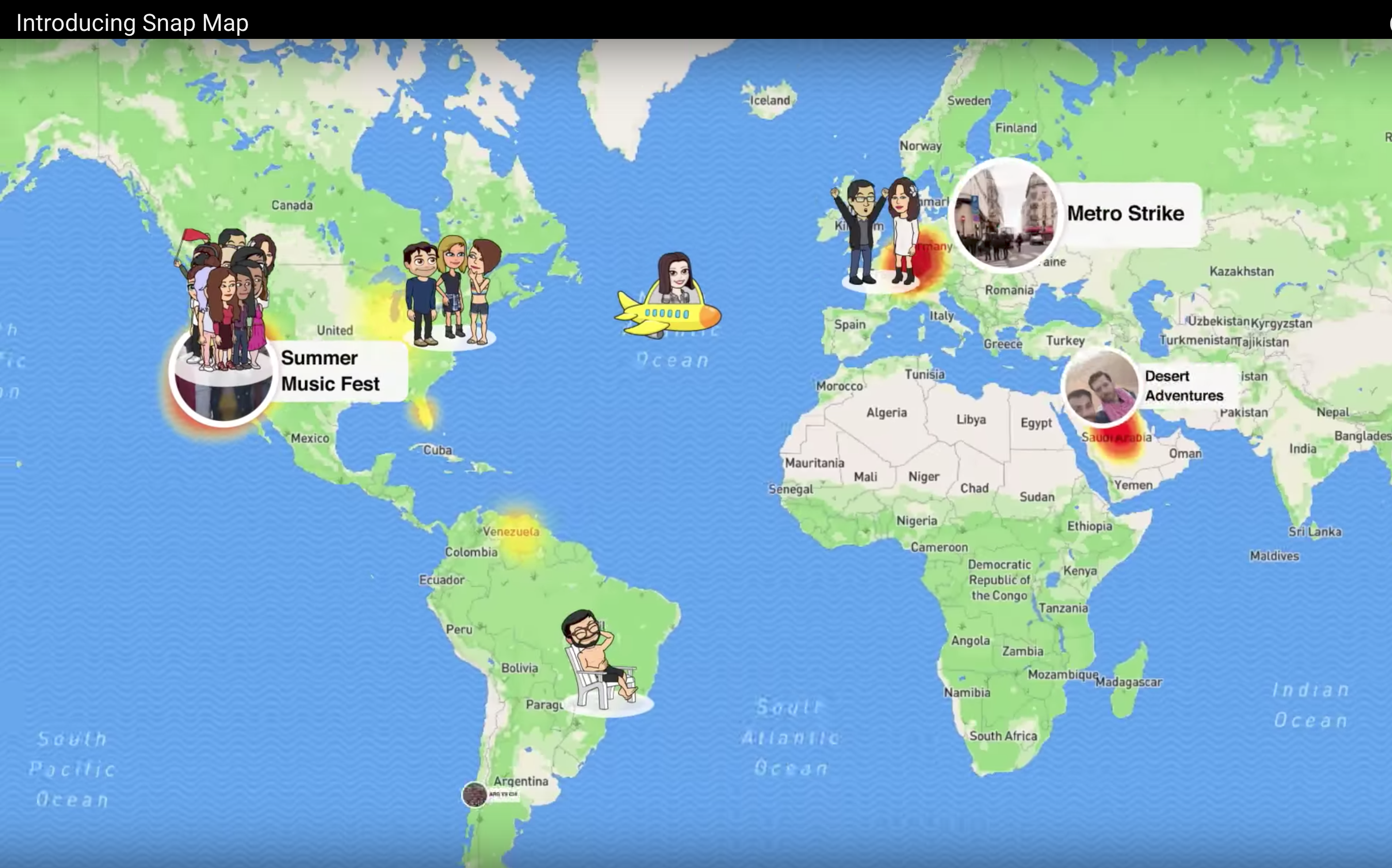 SnapChat Adds Location Sharing Feature Snap Map Just Be Careful Who 