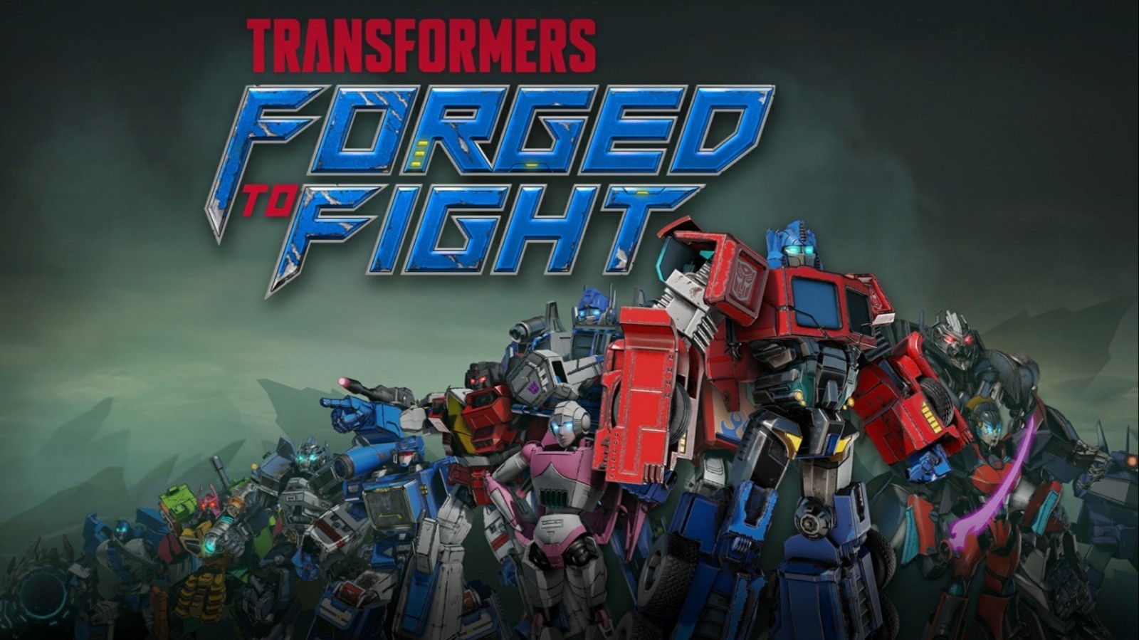 Transformers Forged to Fight Logo