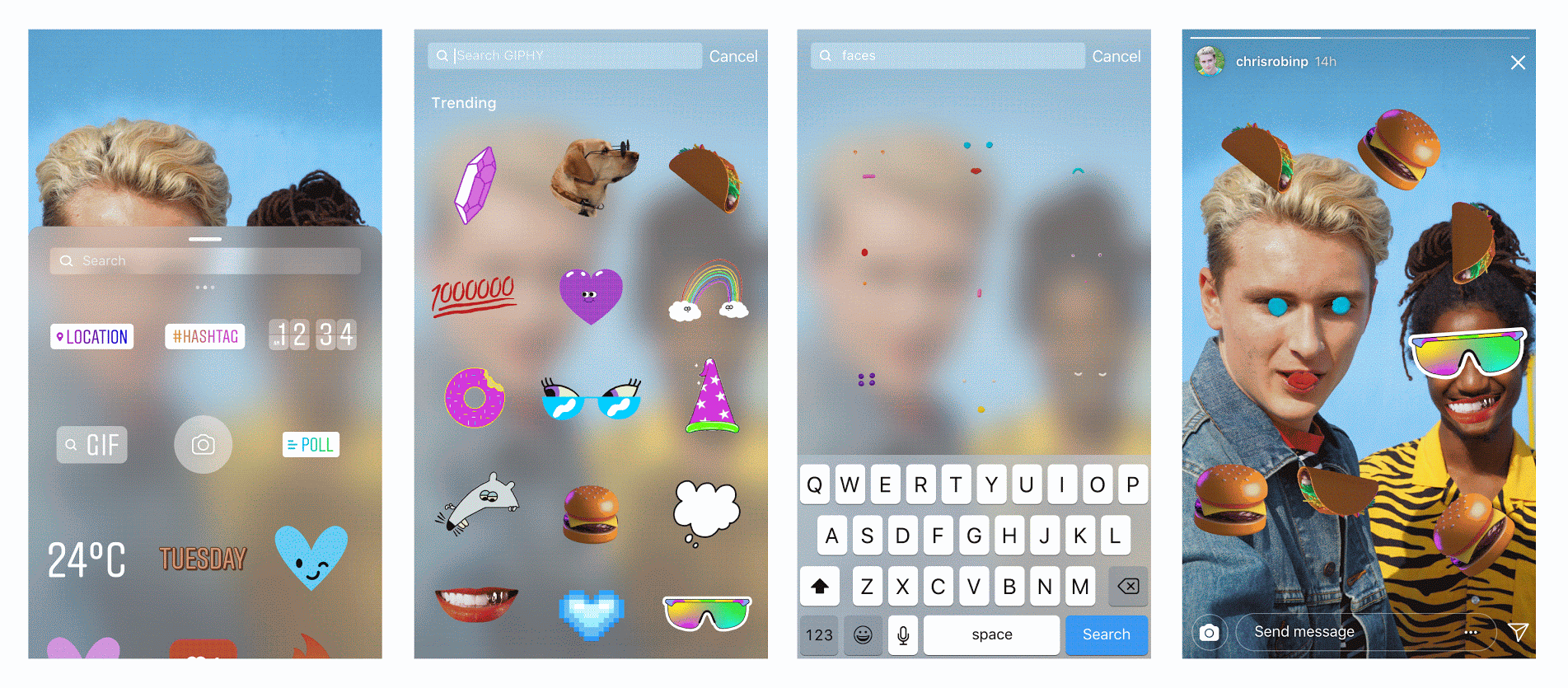 Instagram is the next platform to add GIF stickers - Ausdroid