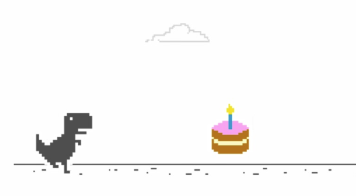Chrome Dino game gets a 10th Birthday update - Ausdroid