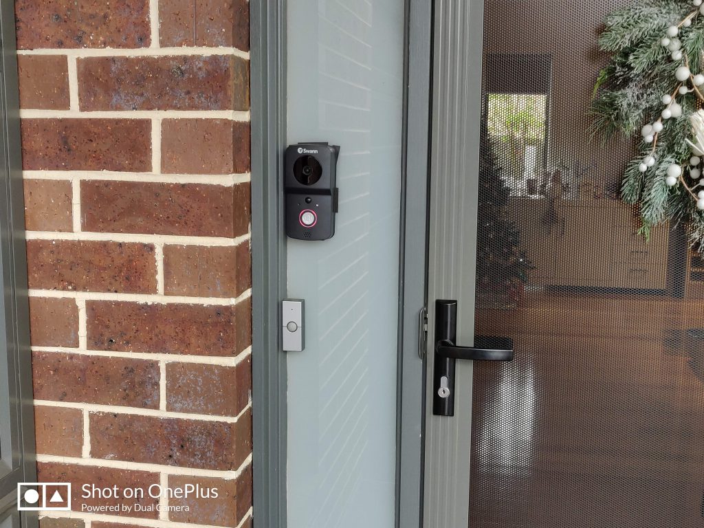 swann smart video doorbell