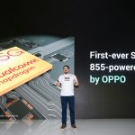 Cristiano Amon, President of Qualcomm Incorporated announcing new chipset for OPPO 5G smartphones coming in 2019