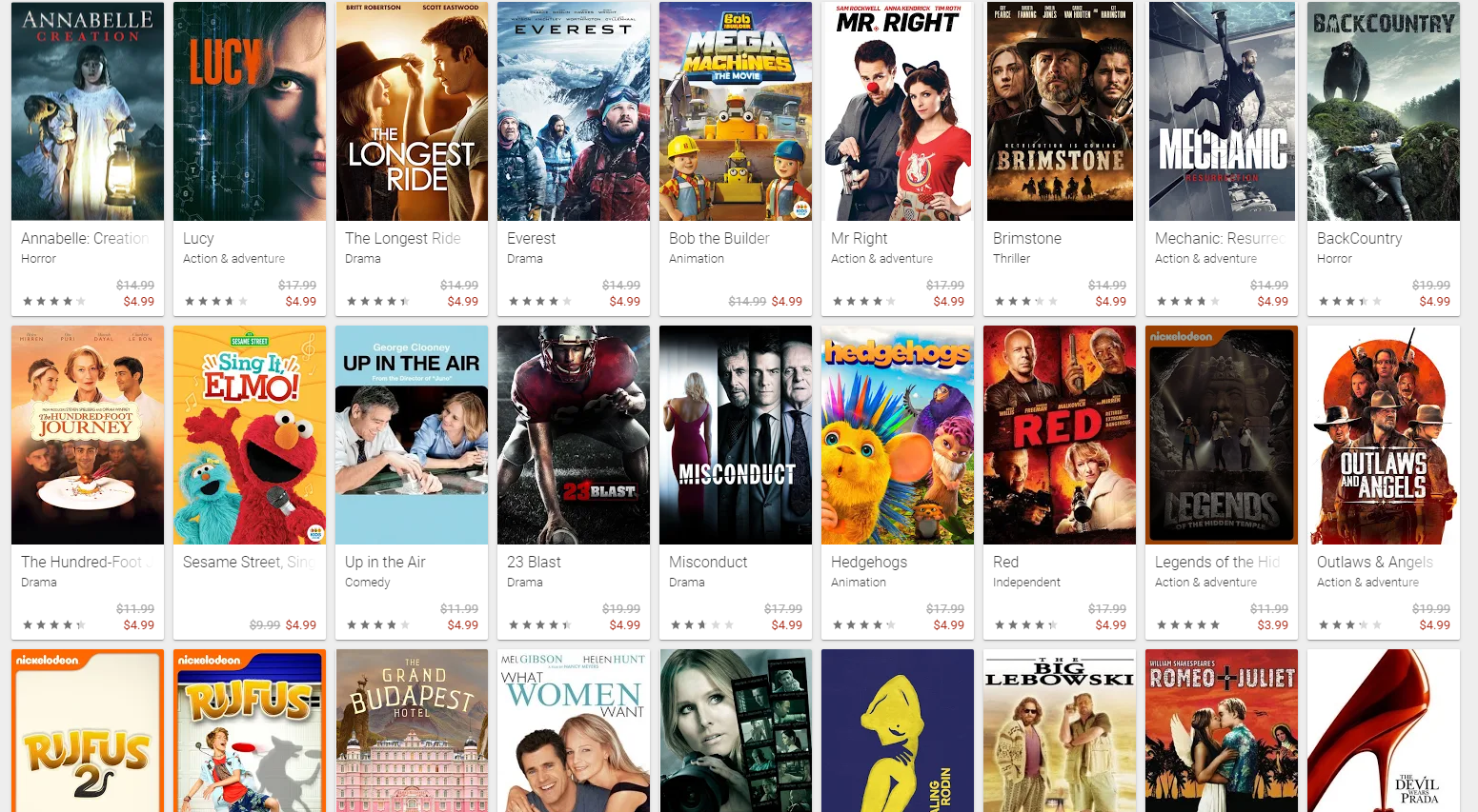 movies 5 bucks list 2