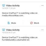 Firewalla Alert list