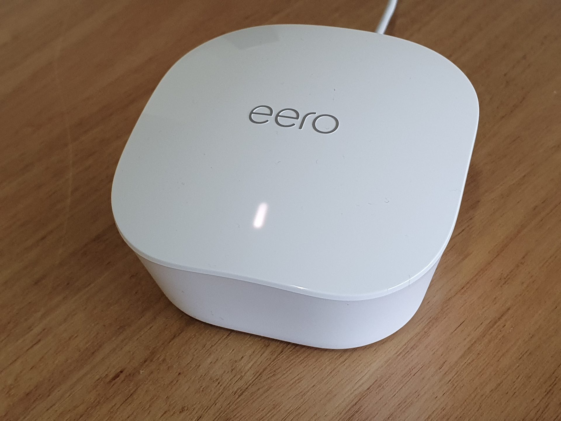 an eero router inside its home
