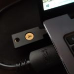 Yubikey 5C NFC in laptop