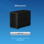 Synology Setup screen