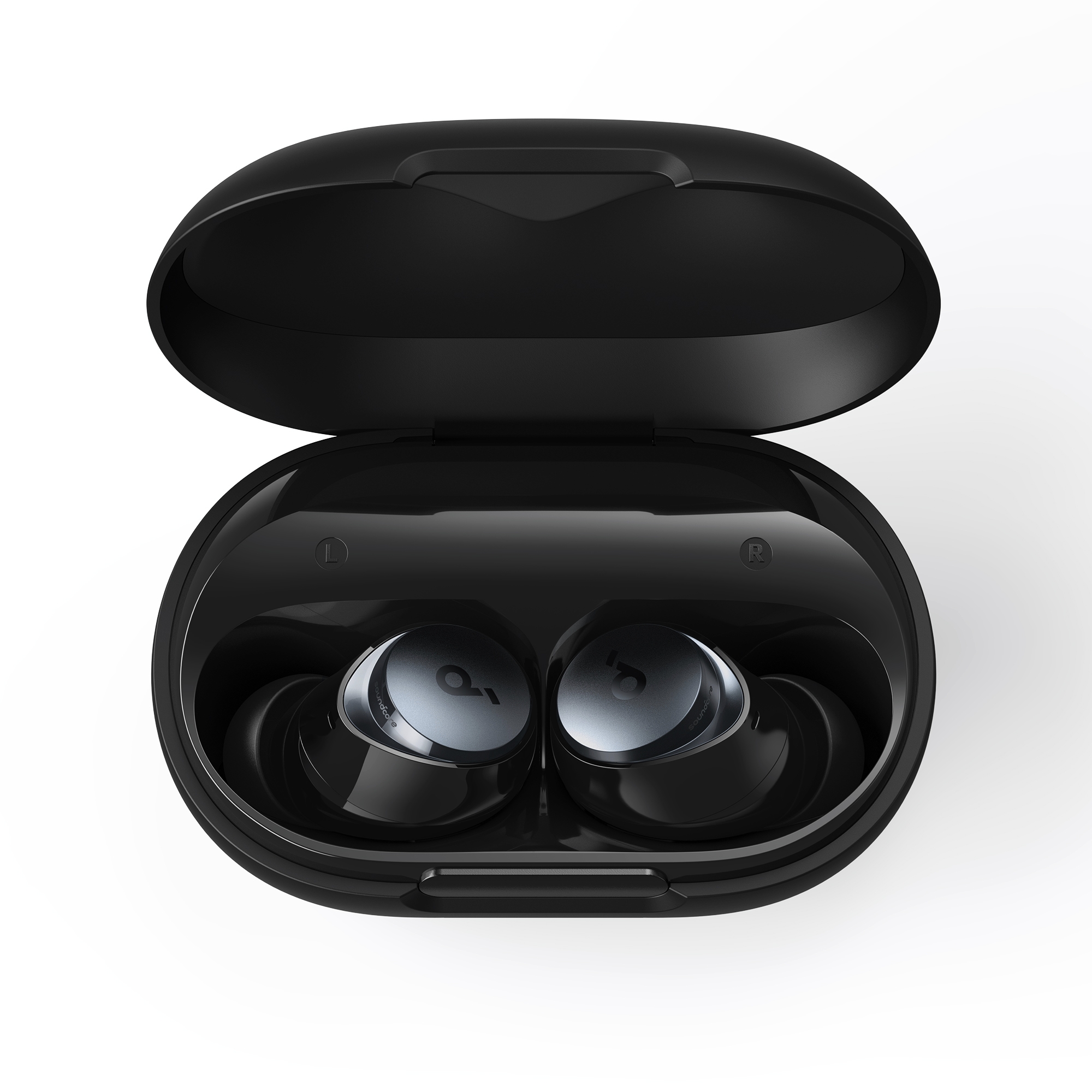Soundcore A40 Wireless Earbuds - Black - Case + Earbuds