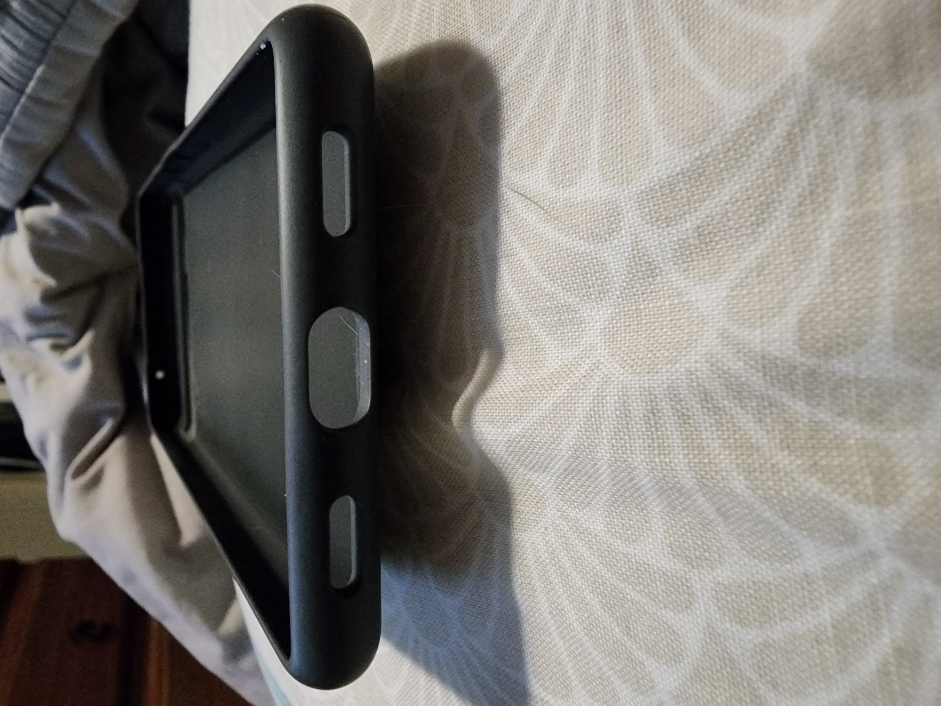 Case showing cut outs for the USB-C and speakers
