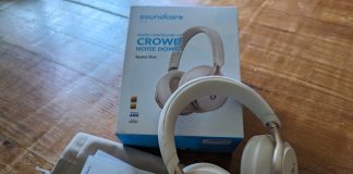 Soundcore Space One headphones and accessories