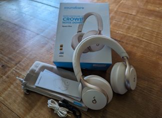 Soundcore Space One headphones and accessories